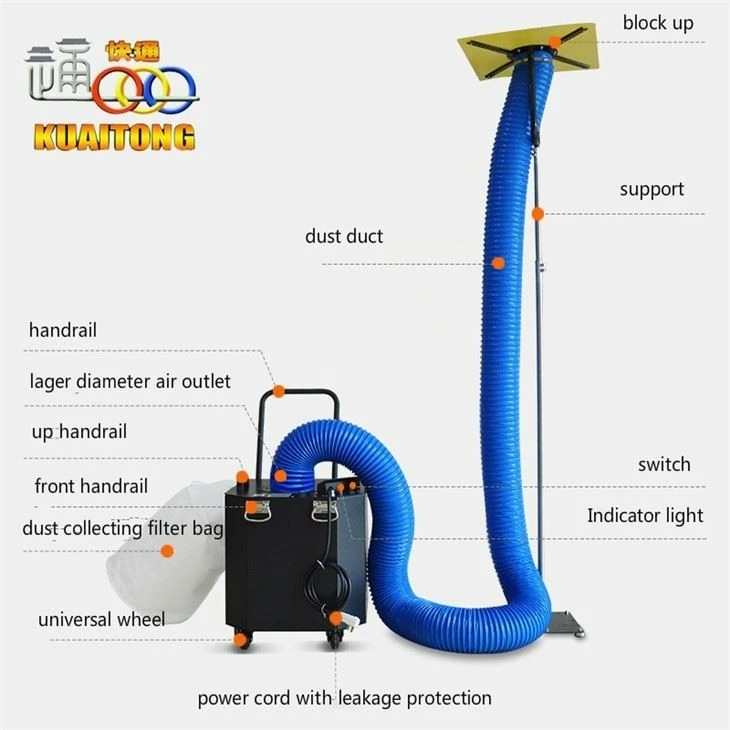 Large Suction Air Duct Cleaning Vacuum